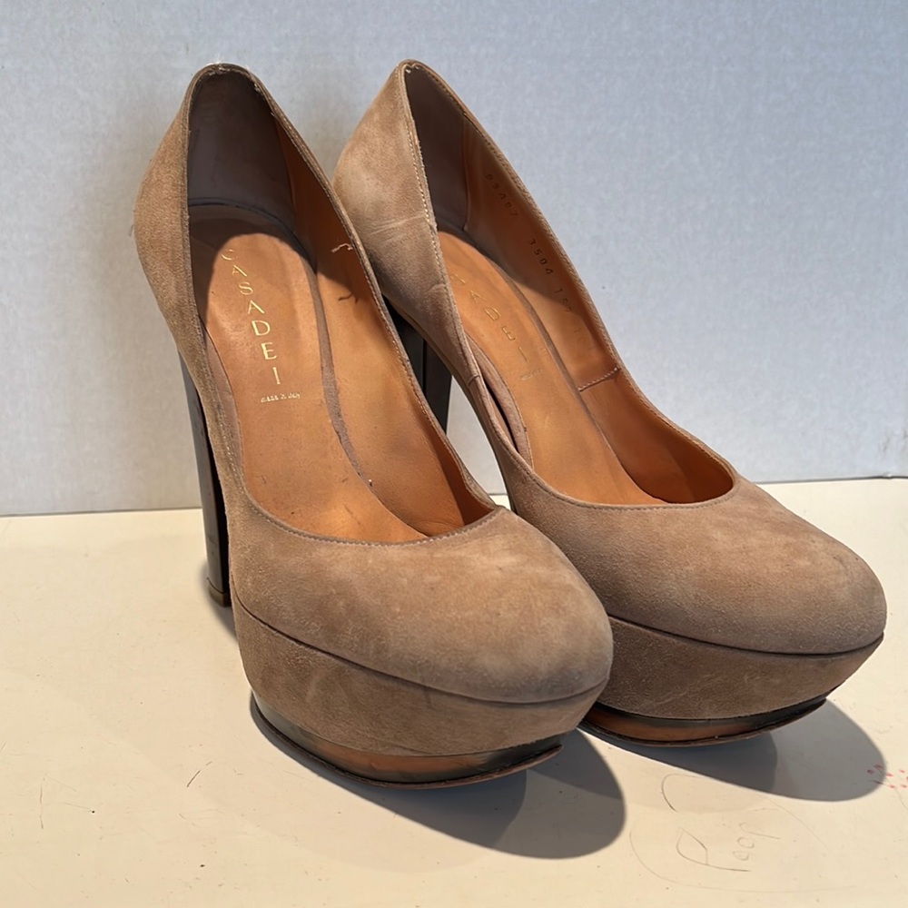 Casadei Double Platform Pumps - image 1